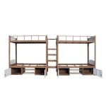 Bedroom Rust Proof RAL Card  Metal Bunk Bed Frame