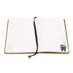 Wood Cover Custom Refillable Notebook With Photo On Front Multi Texture