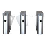 220V Swing Security Barrier Turnstile With ID/IC/Face Recognition Free Passage for sale