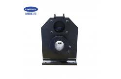 China Pull Material 4-jaw Full-Stroke Single Chuck F90BF for Laser Cutting supplier