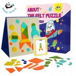 Logic Thinking Handmade Felt Animal Stickers Kindergarten Toys For Learning for sale