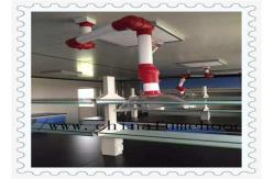 China Lab PP Extractor Arm Fume Hoods Multipurpose Chemical Resistant supplier