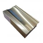 Machine Polishing Golden Oxide Aluminium Extrusion 6063 Aluminium Profiles Decoration Building Materials for sale