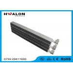 Special Lead PTC Air Heater Heating Element With Ripple 220V , Aluminum Material for sale