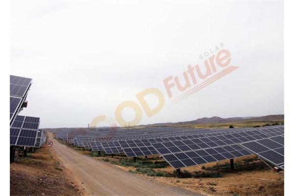 1500V One Axis Solar Tracker Ground Mounted Array