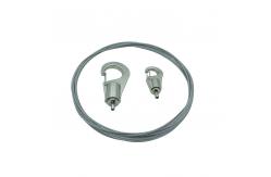 China OEM Customized Cable Gripper With Spring Hook For Cable Suspension System supplier