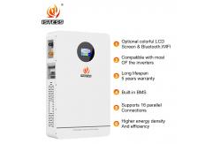 China Wall-Mounted Model lifepo4 lithium battery Solar Energy Storage Battery system supplier
