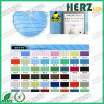 Unisex Reusable Polyester Antistatic ESD Zipped Coat For Cleanroom Protection