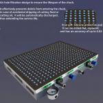 Custom Grid Vacuum Table Vacuum Chuck Systems For Workpiece Processing for sale