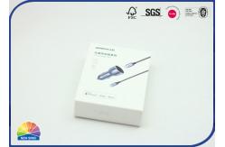 China Customized Size Eco Friendly Folding Coated Paper Box Car Charger Set supplier