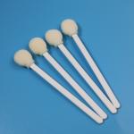 5 Lint Free Large Round Foam Tipped Cleanroom Swab With Plastic Handle for sale