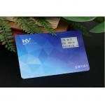 Real Time Positioning BLE Beacon ID Card ISO7816 Chargeable Bluetooth for sale