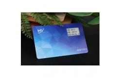 China Real Time Positioning BLE Beacon ID Card ISO7816 Chargeable Bluetooth supplier