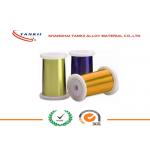 Enamelled Copper Nickel Alloy Wire 0.018 mm Class 155 / Class 180 / Class 200 / 220 Red Green for sale