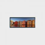 17.2 inch Bar Type LCD Display 1366*510 LVDS 500nits for sale