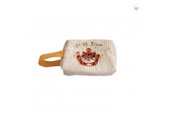 China BSCI  Advertising 50cm Canvas Cosmetic Bag With Zipper supplier