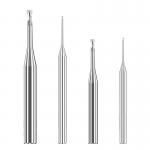 Tungsten Carbide Flat End Mill Cutter Micro Diameter For Aluminum Alloy for sale