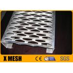 2mm Round Hole Grip Strut Galvanized Steel Grating For Stair Platform EN Standard for sale