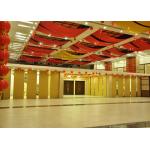 Veneer Commercial Folding Office Partition Walls Sealing Edges On The Inside for sale