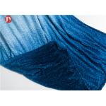 Blue Gradient Pattern Microplush Flannel Fleece Blanket Multi Function Machine Wash Cold Fuzzy
