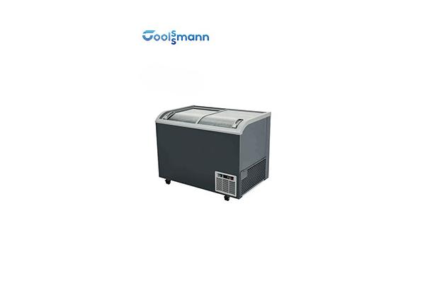 Adjustable Thermostat Ice Cream Cabinet