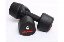 China Unisex Fixed Hex Neoprene Dumbbell Set 10kg Rubber Coated supplier