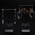 Earring Necklace Jewelry Hanger Transparent Custom Acrylic Products for sale