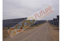 China Mechanical Galvanized Steel 2P Solar Tracker With Max 100 Modules supplier