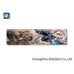 Cute / Fancy Printing 3D Lenticular Ruler , Plastic Flexible Ruler Customized Shape