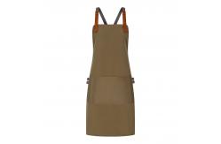 China Custom Logo Chef Cooking Apron  Adjustable Straps Sublimation Women Wholesale Aprons Waterproof Polyester supplier