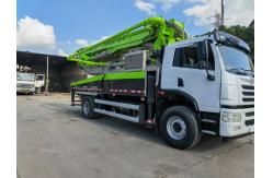 China Zoomlion 38X-5RZ Concrete Pump Truck Produced In 2020 Year Two Axles supplier