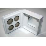 White Empty Baked Eyeshadow Palette C2S Paper 27mm Diameter for sale