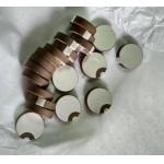 Round Piezo Ceramic Element Sheet Positive and Negative pole in one Side for sale
