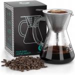 Modern Essential Barista Tools Drip Coffee Brewer Pour Over Set 14Oz for sale