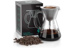 China Modern Essential Barista Tools Drip Coffee Brewer Pour Over Set 14Oz supplier