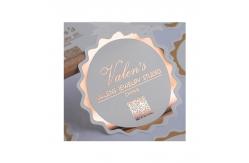 China transparent Custom Die Cut Labels Vinyl Material Waterproof supplier