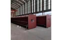 China Hard Carbon Sintering Pusher Furnace With Excellent Air Circulation Chamber supplier