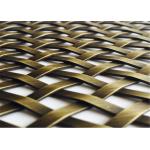 Architectural  Woven Decorative Wire Mesh For Building Facades Claddings