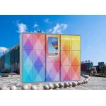Cabinet Design Delivery Parcel Collection Lockers With Mixed Door Sizes for sale