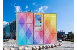 China Cabinet Design Delivery Parcel Collection Lockers With Mixed Door Sizes supplier