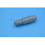 Durable Circular Plastic Plug Connector 2-14 Contacts Multipole Type for sale