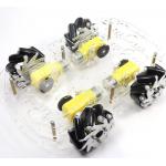 Diameter 65MM Metal Mecanum Wheel Robot For Smart Car