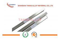 China 99.6% Purity Nicr Alloy Silver White Nickel Flat / Round Bar 1330mm Width supplier