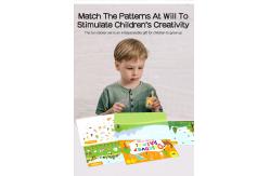 China Educational Magic Reusable Sticker Book For Toddlers Intellectual Development supplier