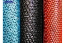 China Flattened Heavy Duty Expanded Metal Mesh 4x8 For Outdoor Building supplier