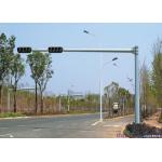 Hot Dip Galvanized Q235 Traffic Light Pole Traffic Road Sign Board Pole