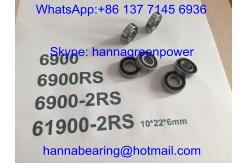 China 6900RS / 61900-2RS / 6900-2RS Automotive Bearings , Deep Groove Bearing with Rubber Seals supplier