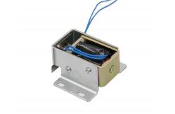 China Micro push pull solenoid open frame electromagnet solenoid for knitting machine supplier