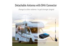 China SMA External Antenna CPE Wireless Sim Card Industrial 4G Router With Wifi Repeater supplier