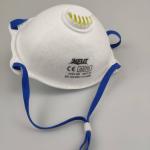 Nonwoven Fabric FFP3 NR Disposable Face Mask With Breathing Valve for sale